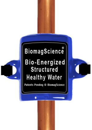 BiomagScience Bio-Negative Energized Structured Hydrogen Water Line Energizer