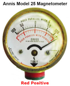 Magnetometerr Red Positive