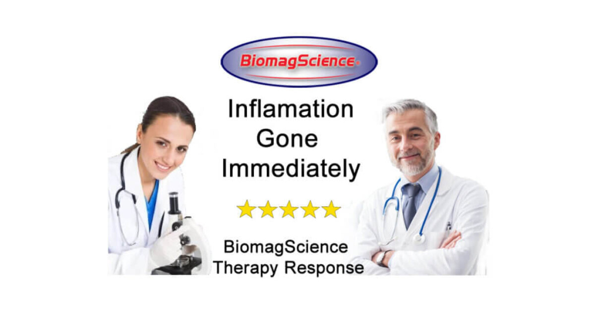 biomagscience condition inflamation magnet therapy 202000803
