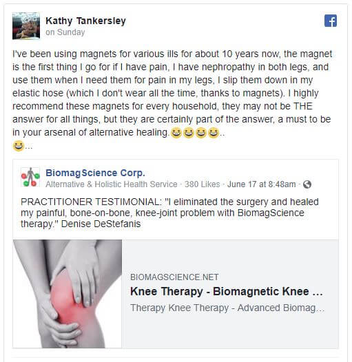 biomagscience kathy tankersley testimonial