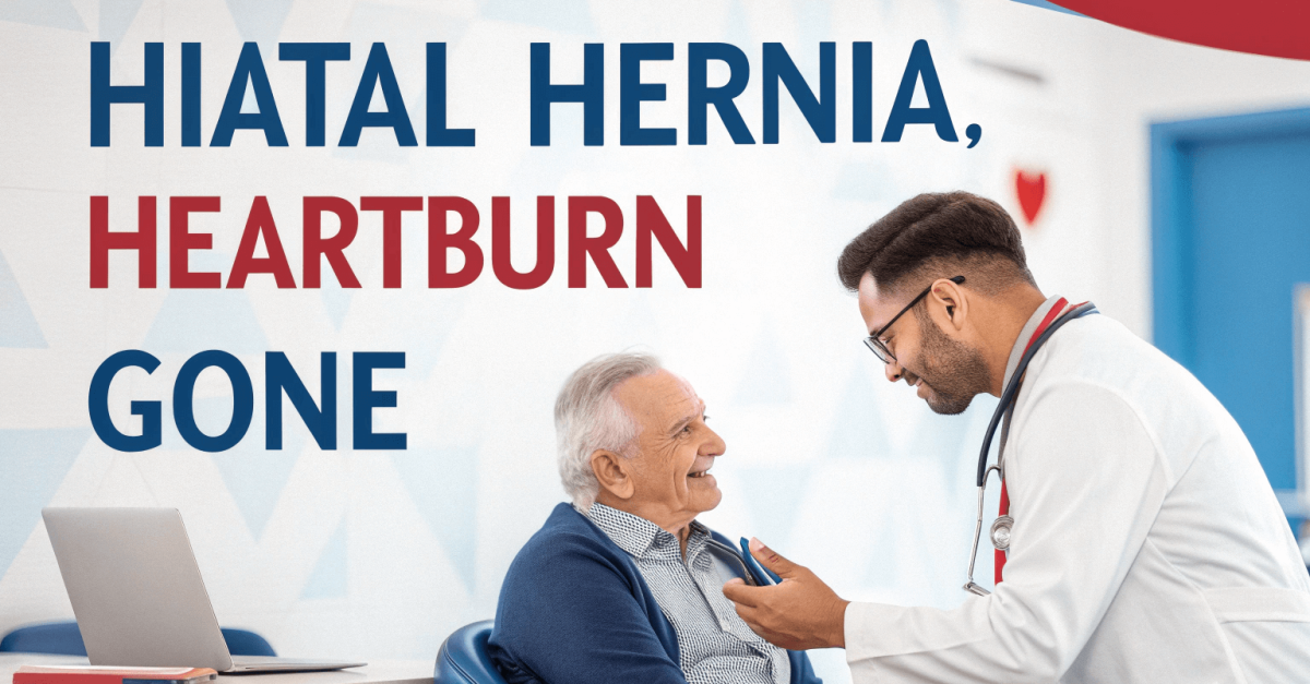 hiatal hernia heartburn gone